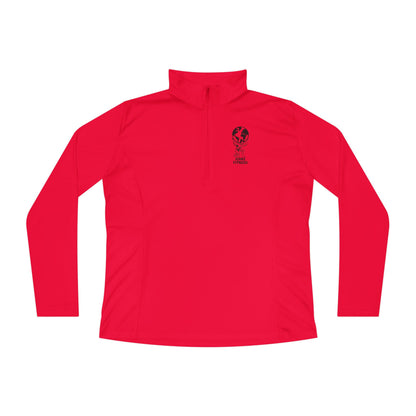 Ladies’ Quarter-Zip Pullover - FB - JGRNZ Fitness