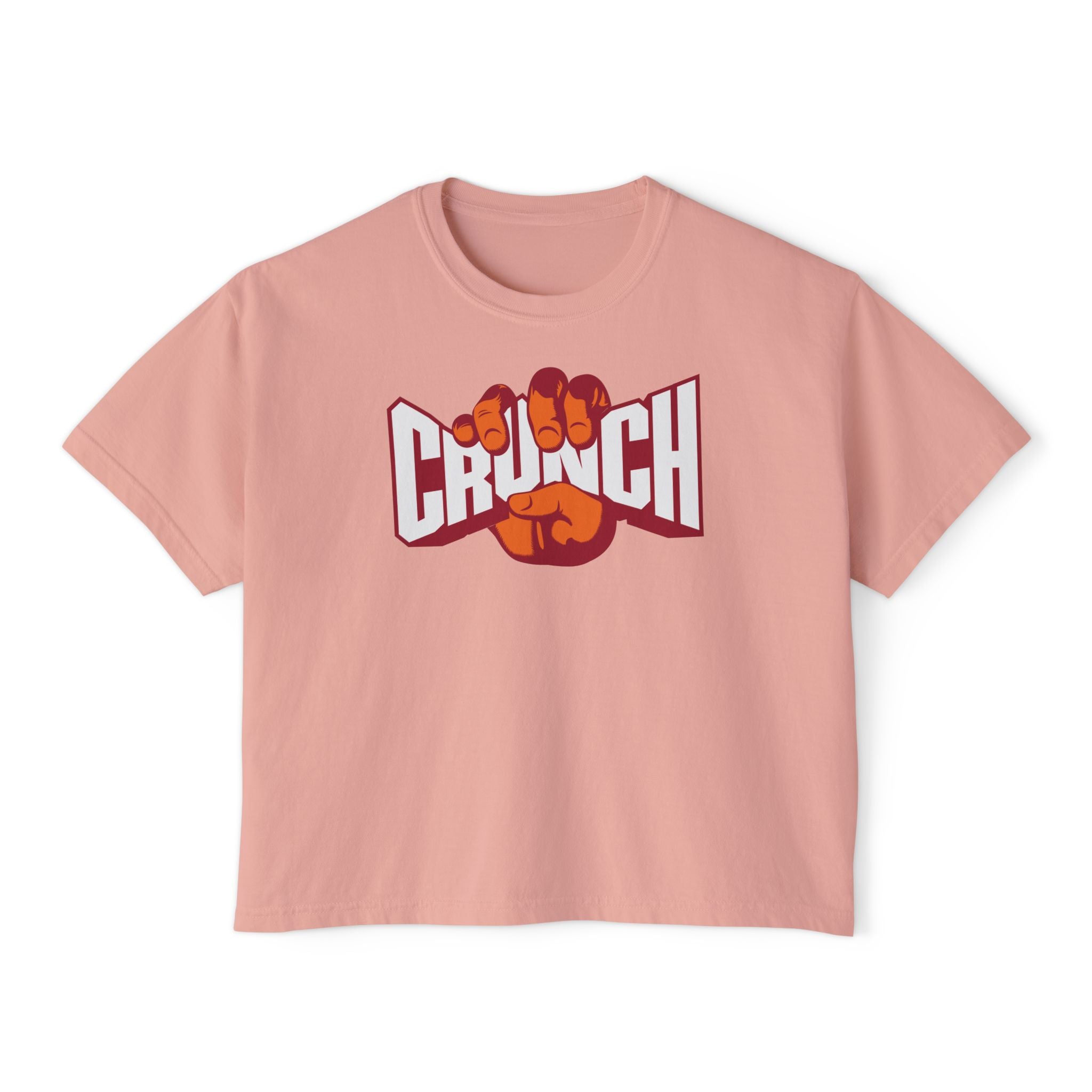 Women’s Oversized Boxy Tee - Crunch Fitness