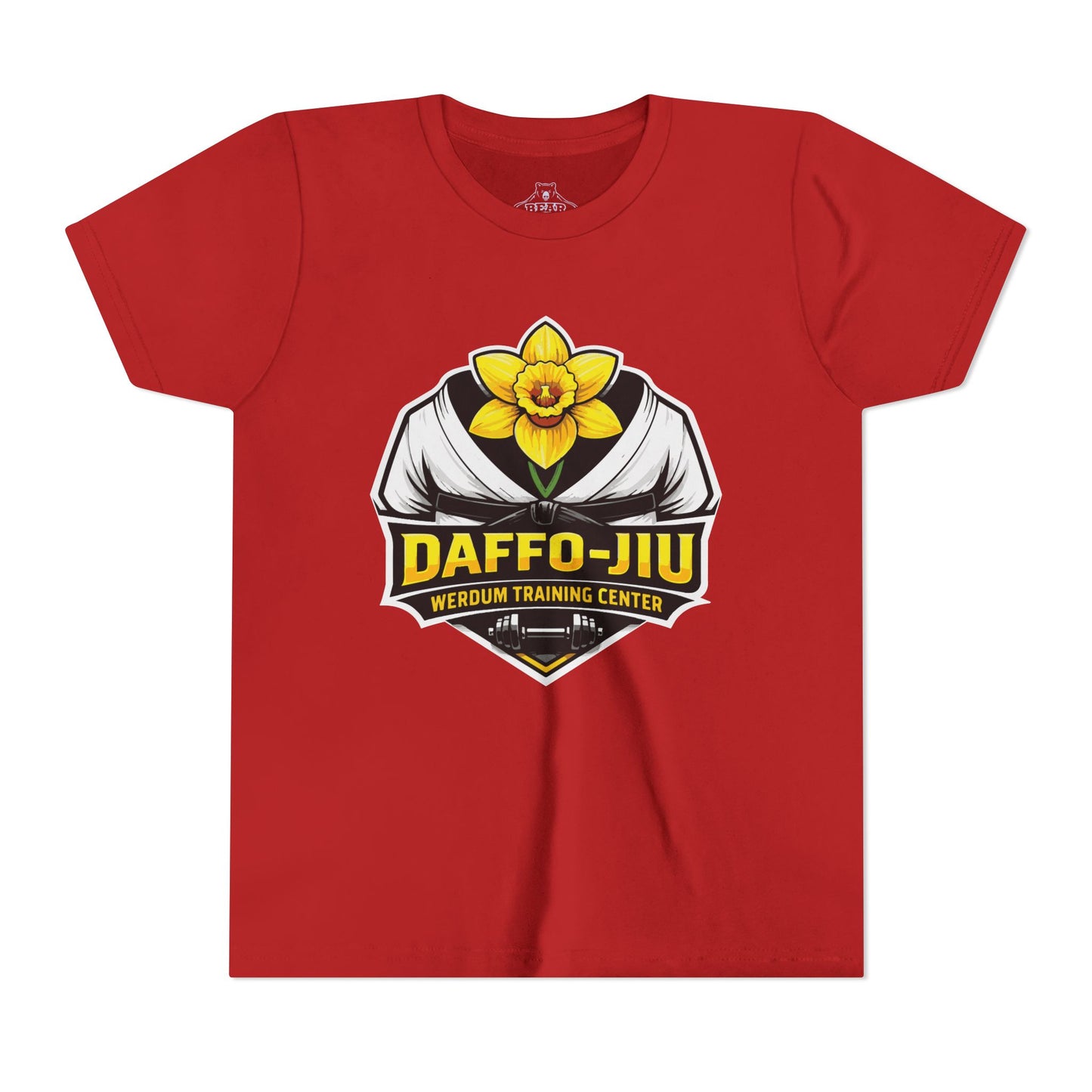 Youth Airlume Cotton Athletic  Tee - Werdum Training Center