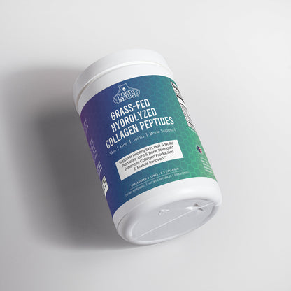 Grass-Fed Hydrolyzed Collagen Peptides - Unflavored - Bear Grips