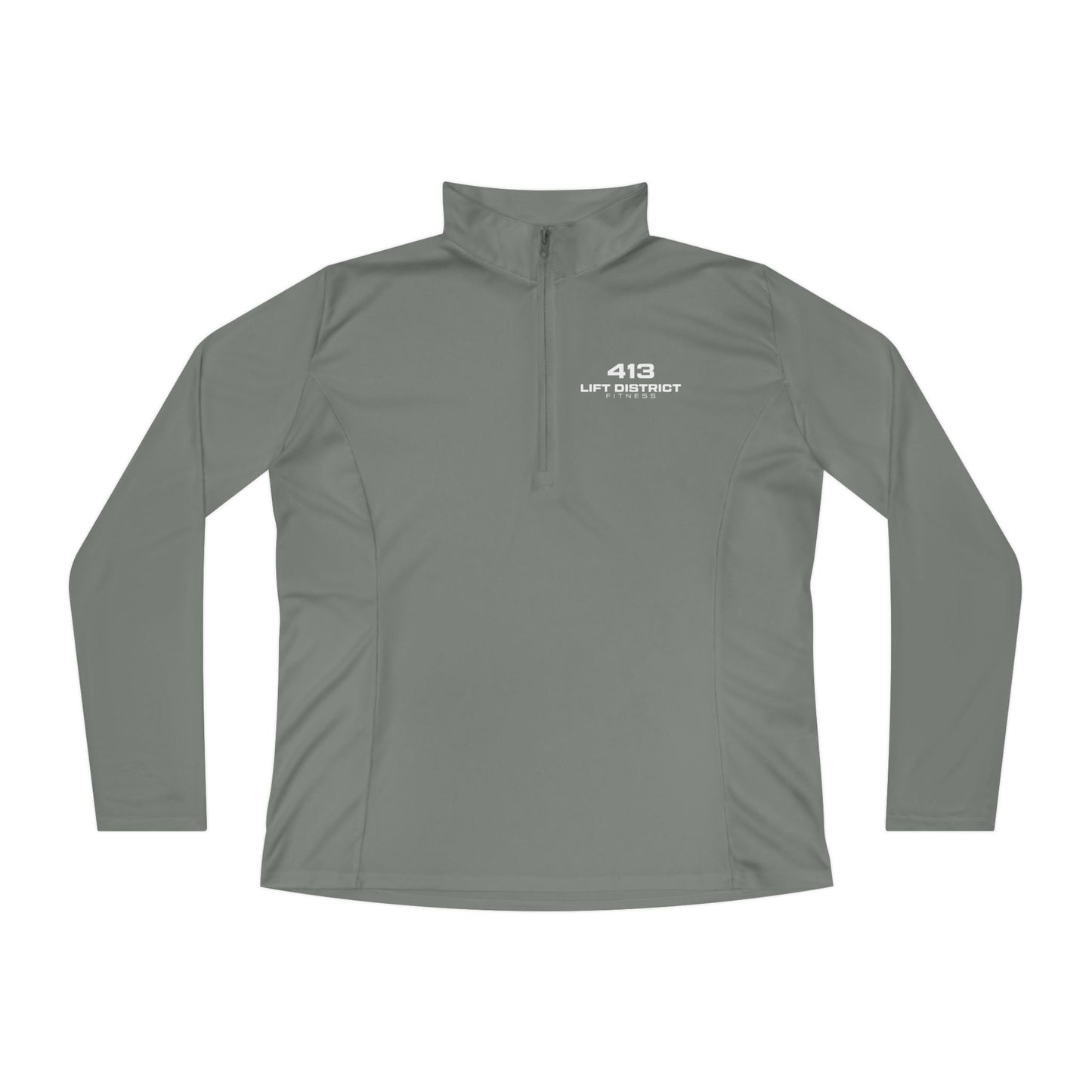 Ladies’ Quarter-Zip Pullover - 413 - Lift District Fitness