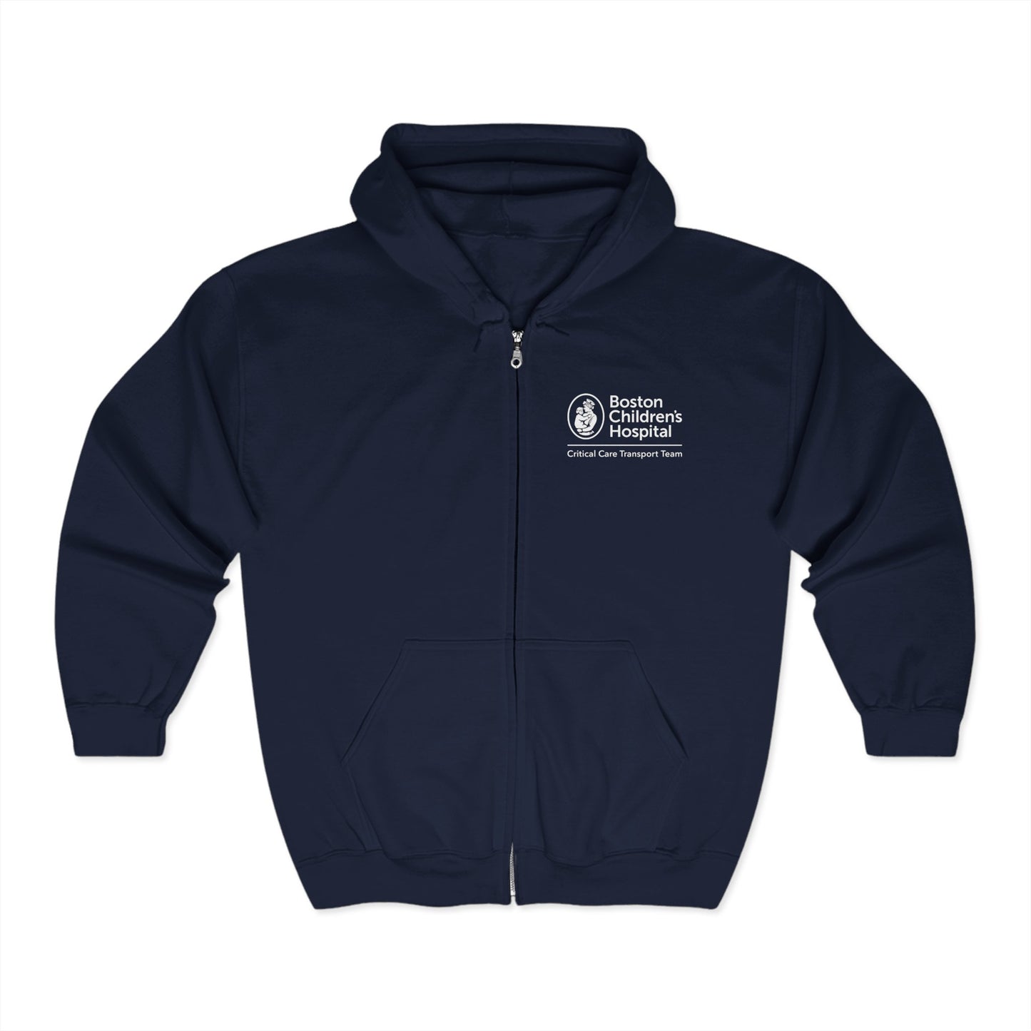 Classic Zip-Up Hoodie - BCH - Critical Care Transport Team