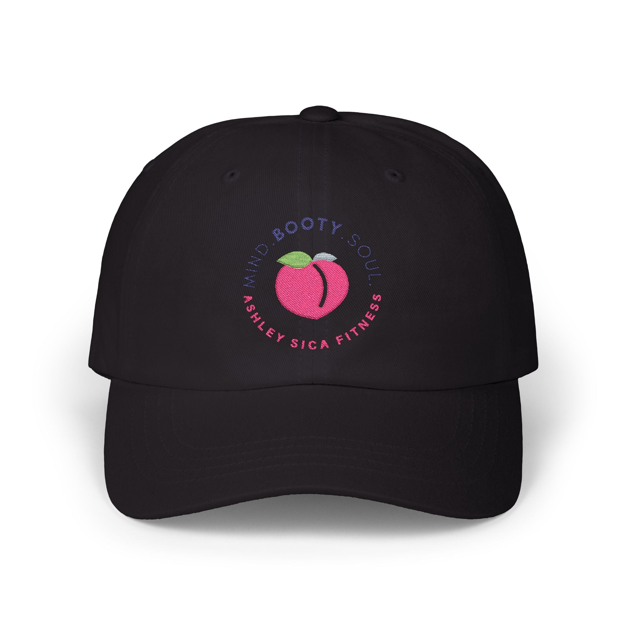 Adjustable Cotton Gym Hat - MBS  - Ashley Sica Fitness