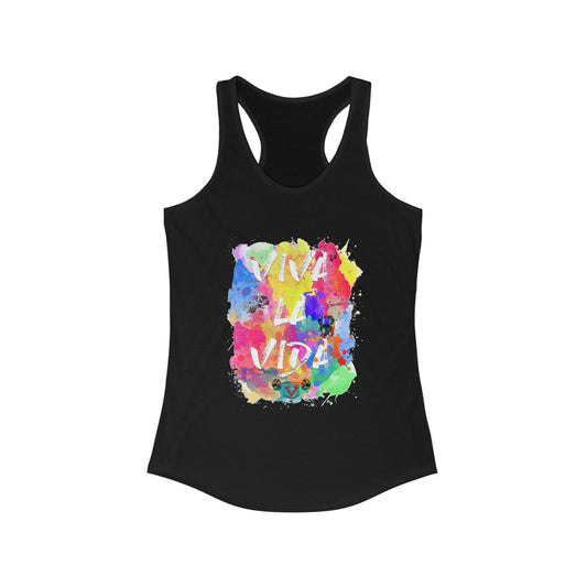 Ladies Racerback Tank - Viva - Level Up Fitness