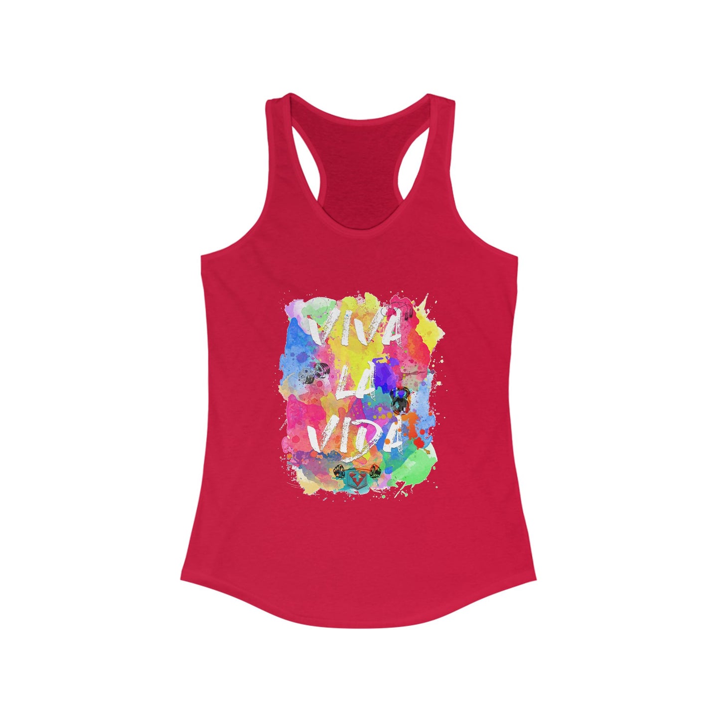 Ladies Racerback Tank - Viva - Level Up Fitness