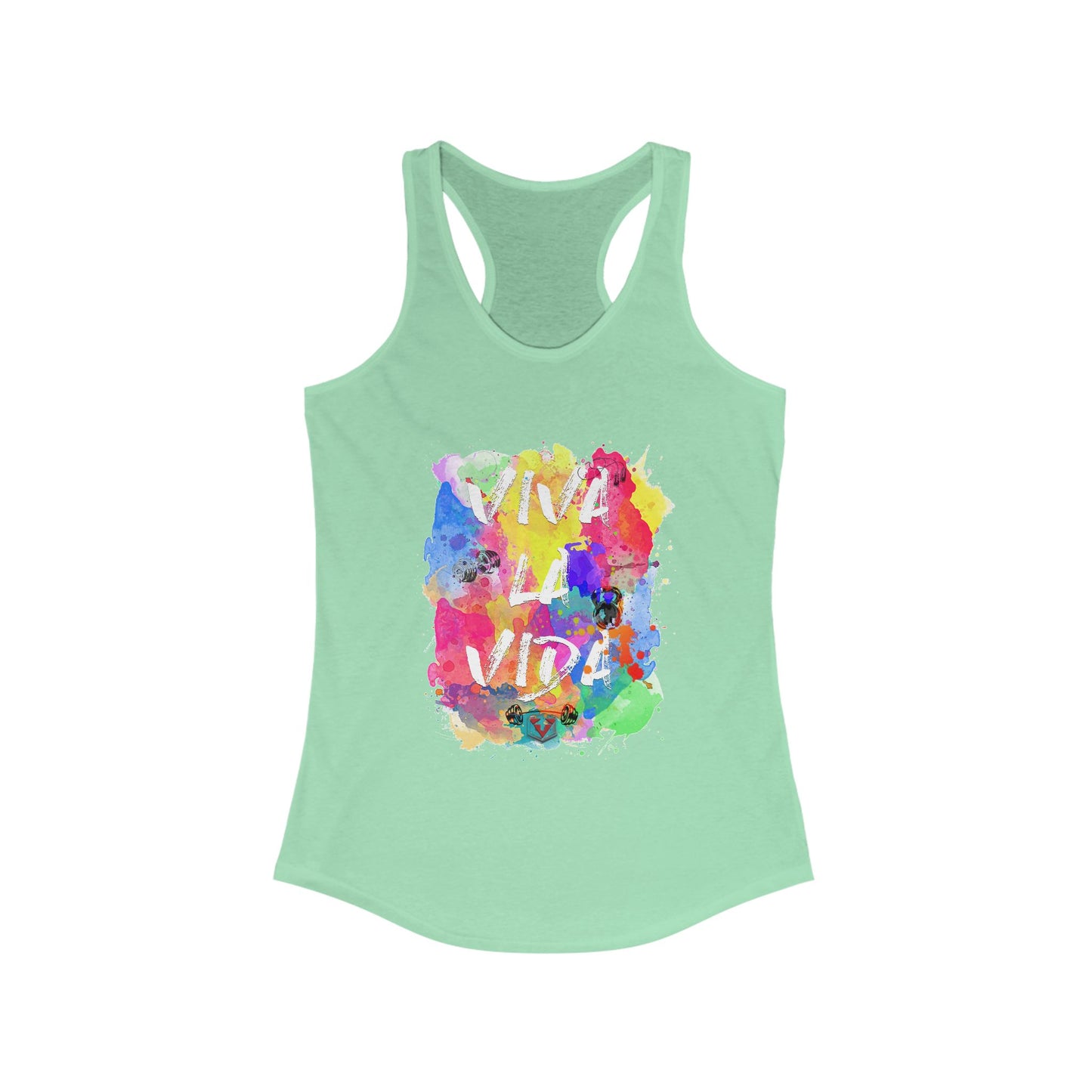 Ladies Racerback Tank - Viva - Level Up Fitness
