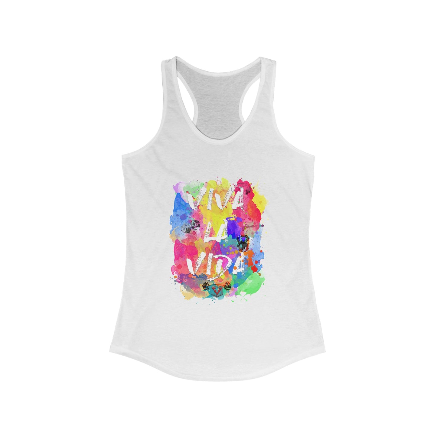 Ladies Racerback Tank - Viva - Level Up Fitness