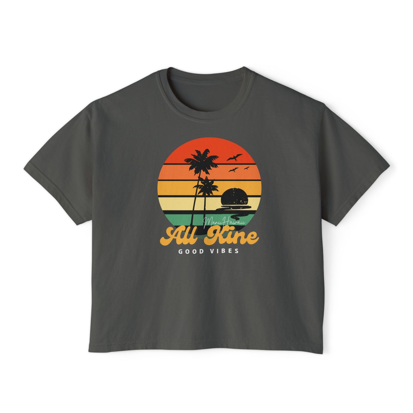 Women’s Oversized Boxy Tee - All Kine