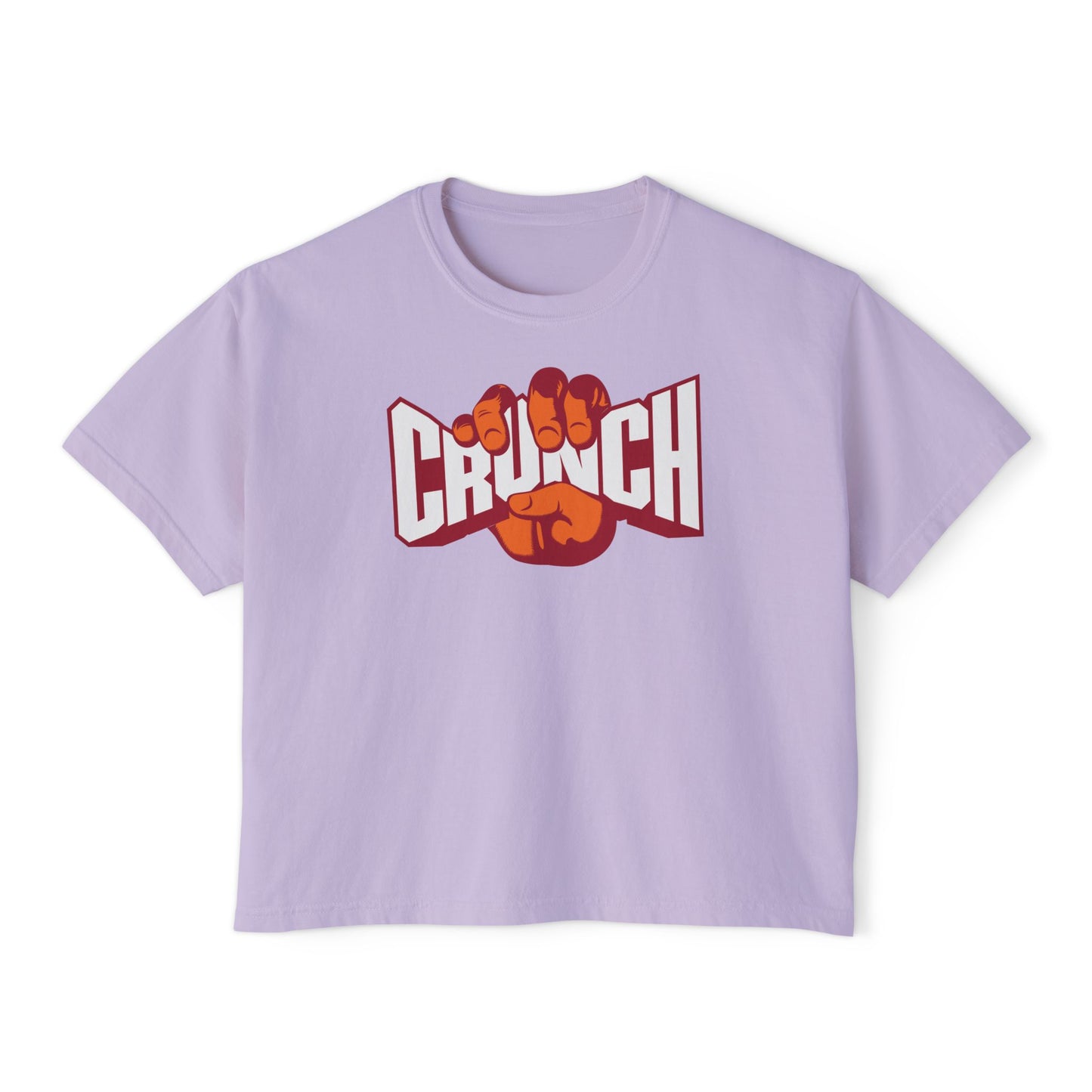 Women’s Oversized Boxy Tee - Crunch Fitness
