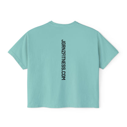 Women’s Oversized Boxy Tee -FB - JGRNZ Fitness 