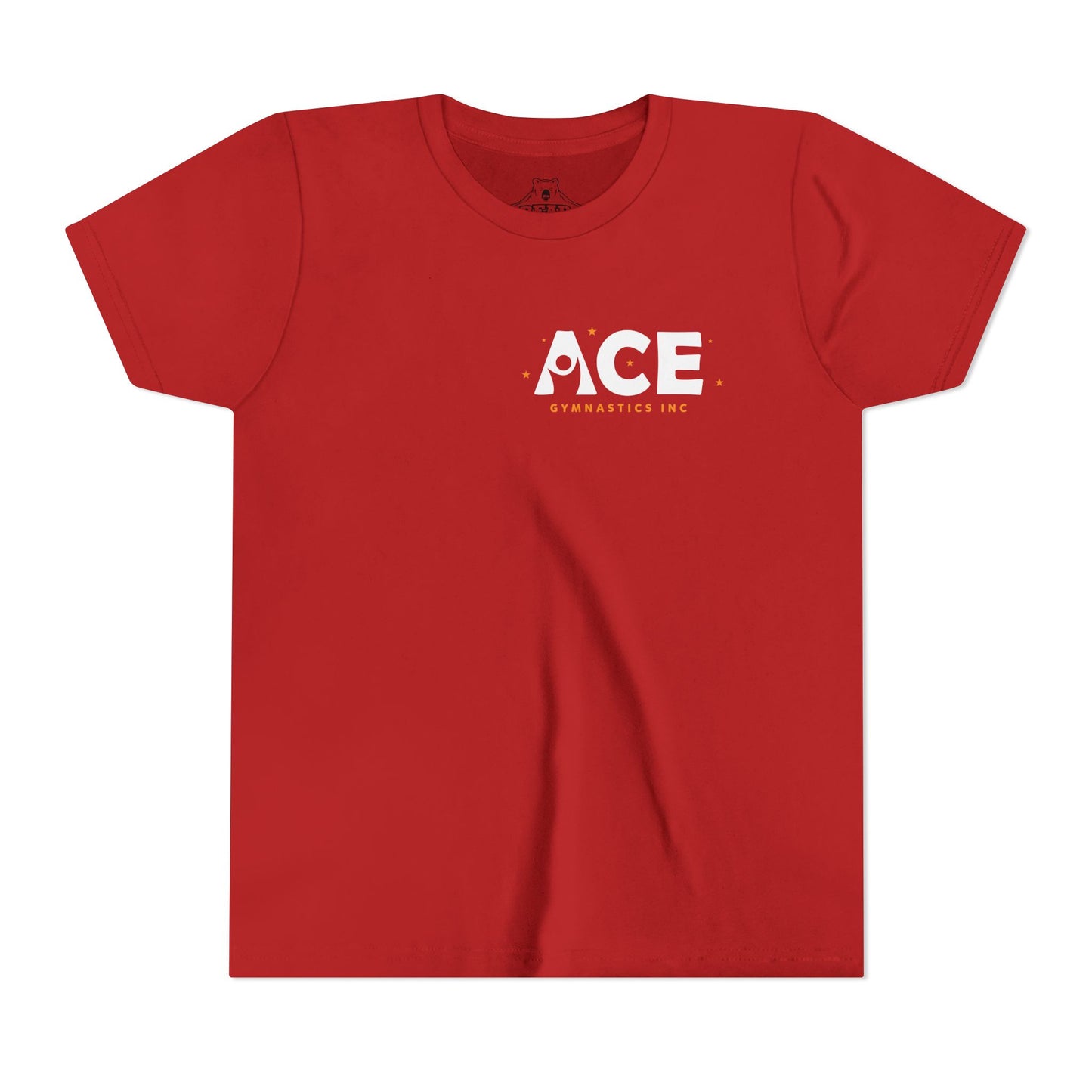 Airlume Cotton Athletic Youth Tee - Ace Gymnastics