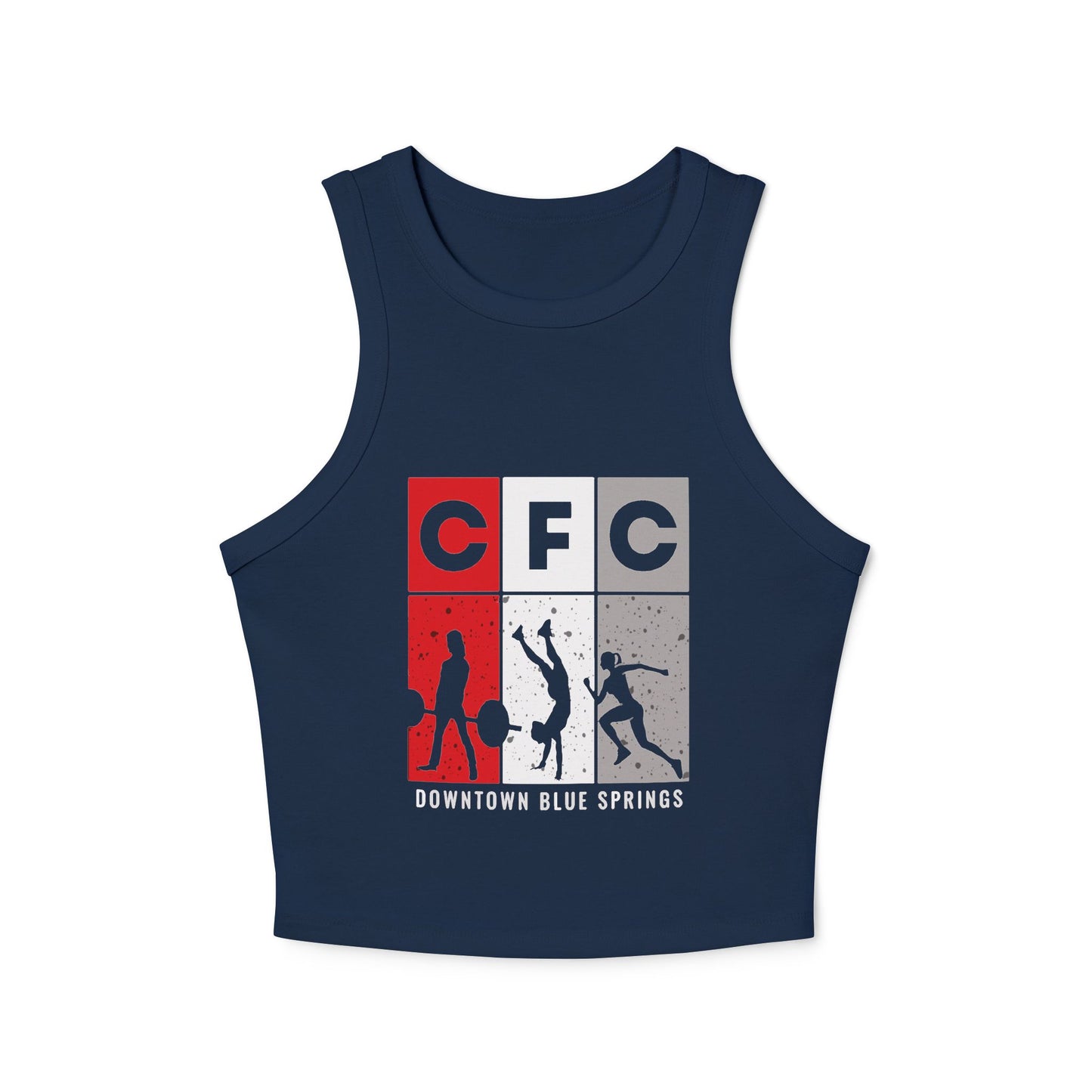 Ladies Ribbed Tank - CF Cerberus