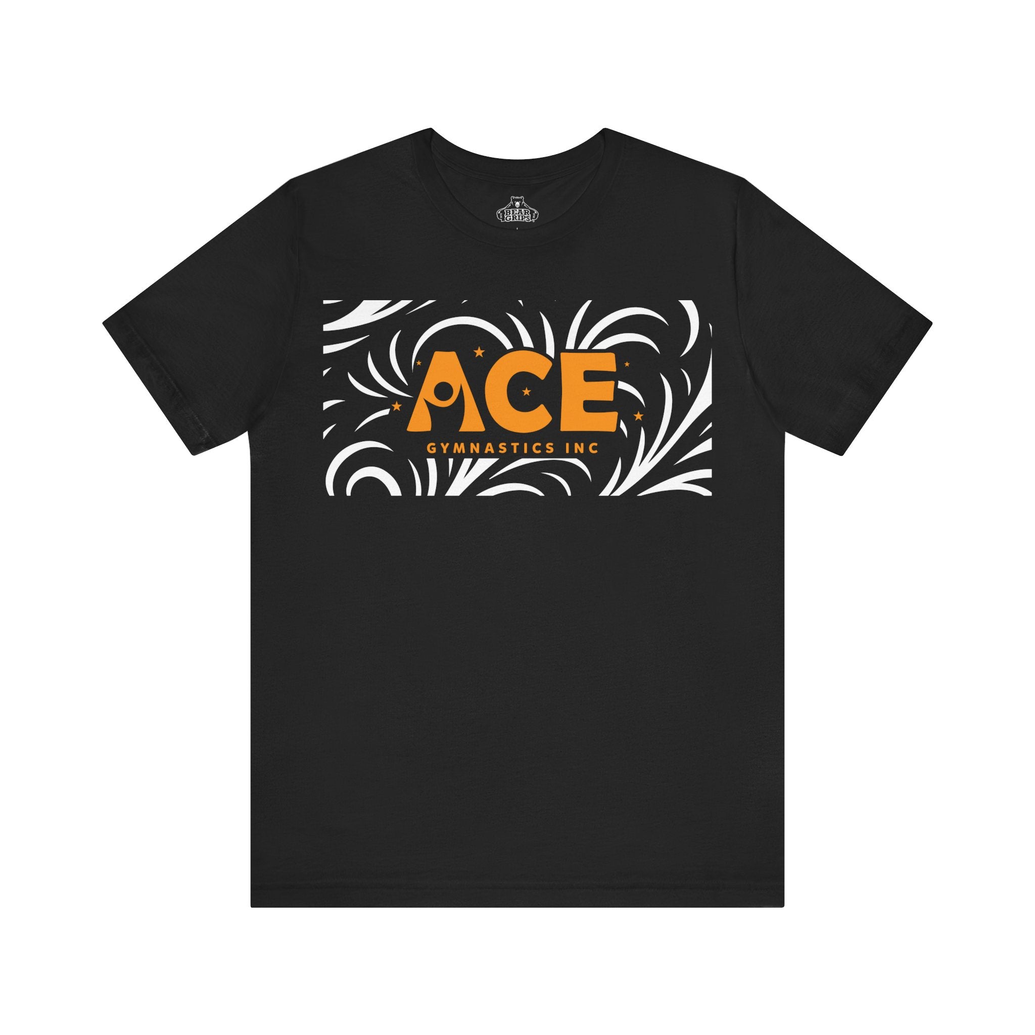 Airlume Cotton Athletic Tee - Pattern - Ace Gymnastics