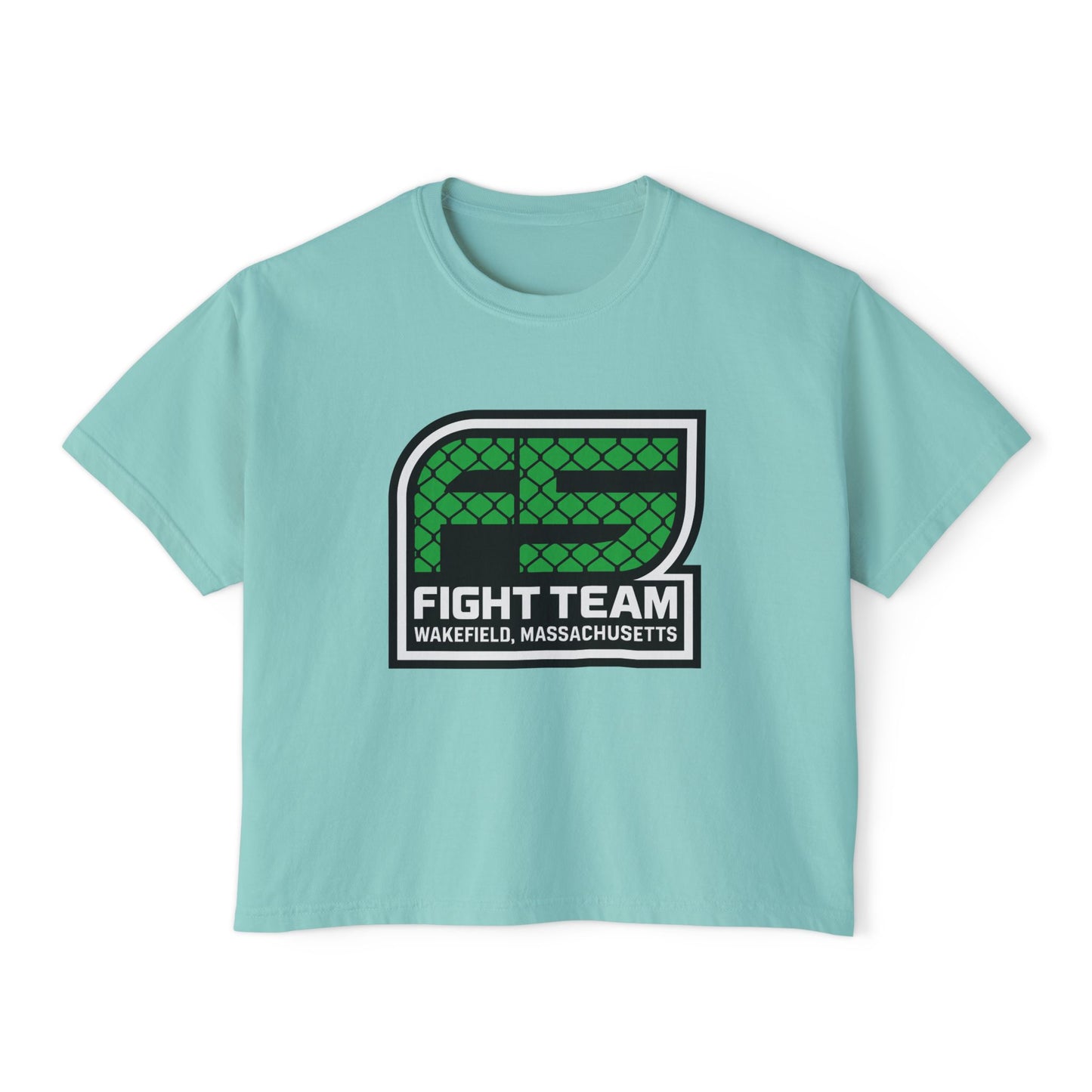 Women’s Oversized Boxy Tee - F5 - Template