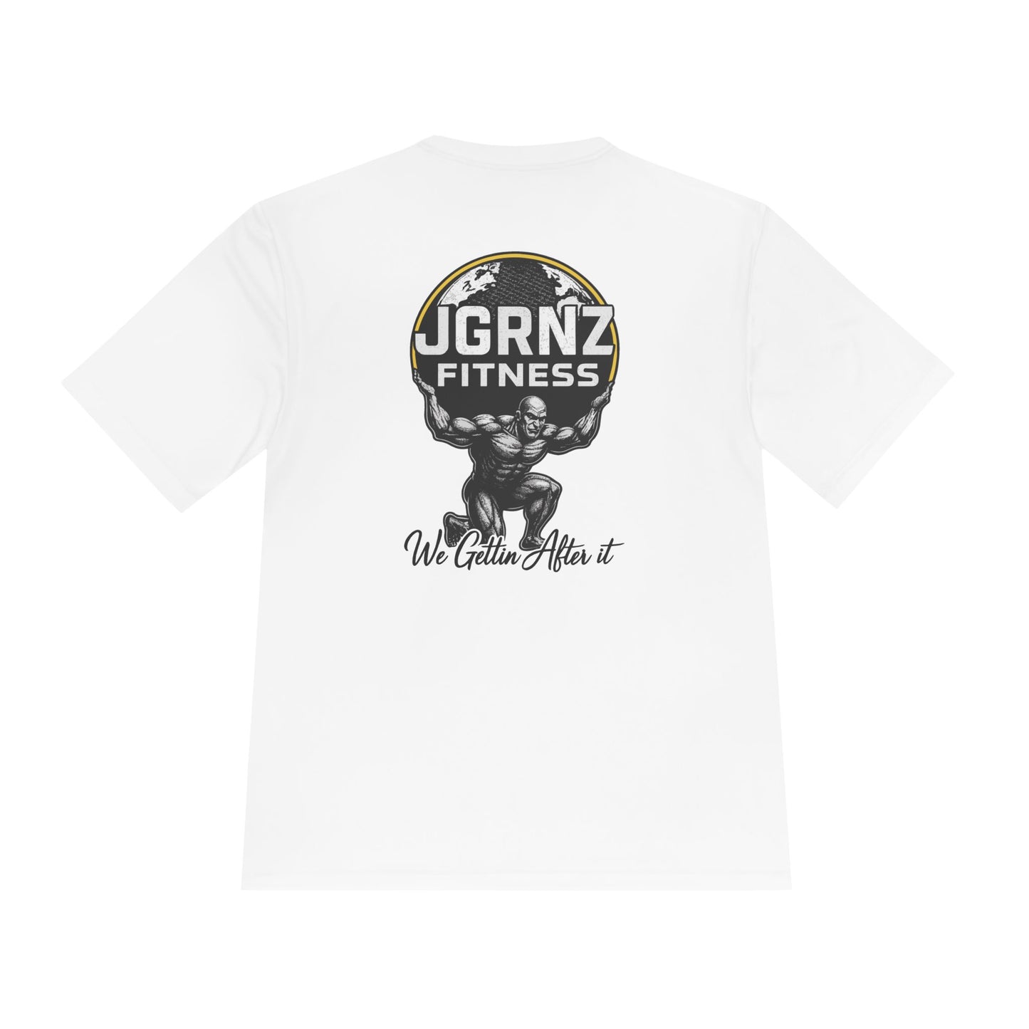 Moisture-Wicking Performance Tee - Steel Atlas - JGRNZ Fitness