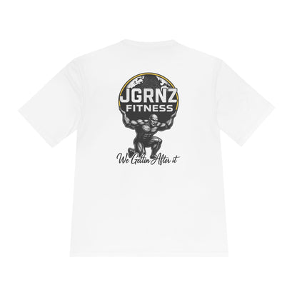 Moisture-Wicking Performance Tee - Steel Atlas - JGRNZ Fitness