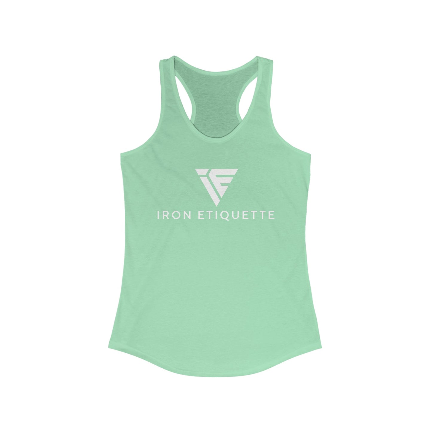 Ladies Racerback Tank - Iron Etiquette
