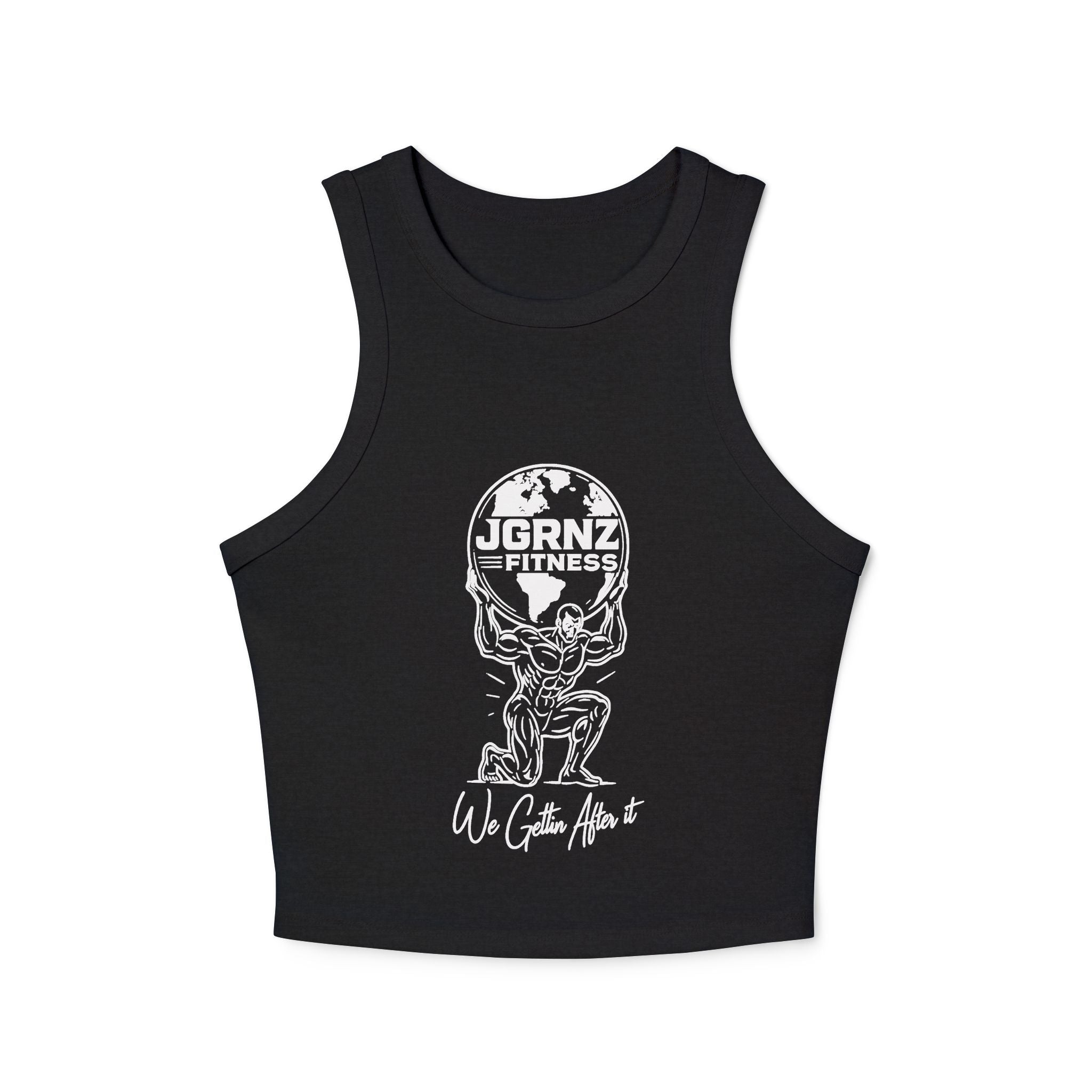 Ladies Ribbed Tank -  JGRNZ Fitness