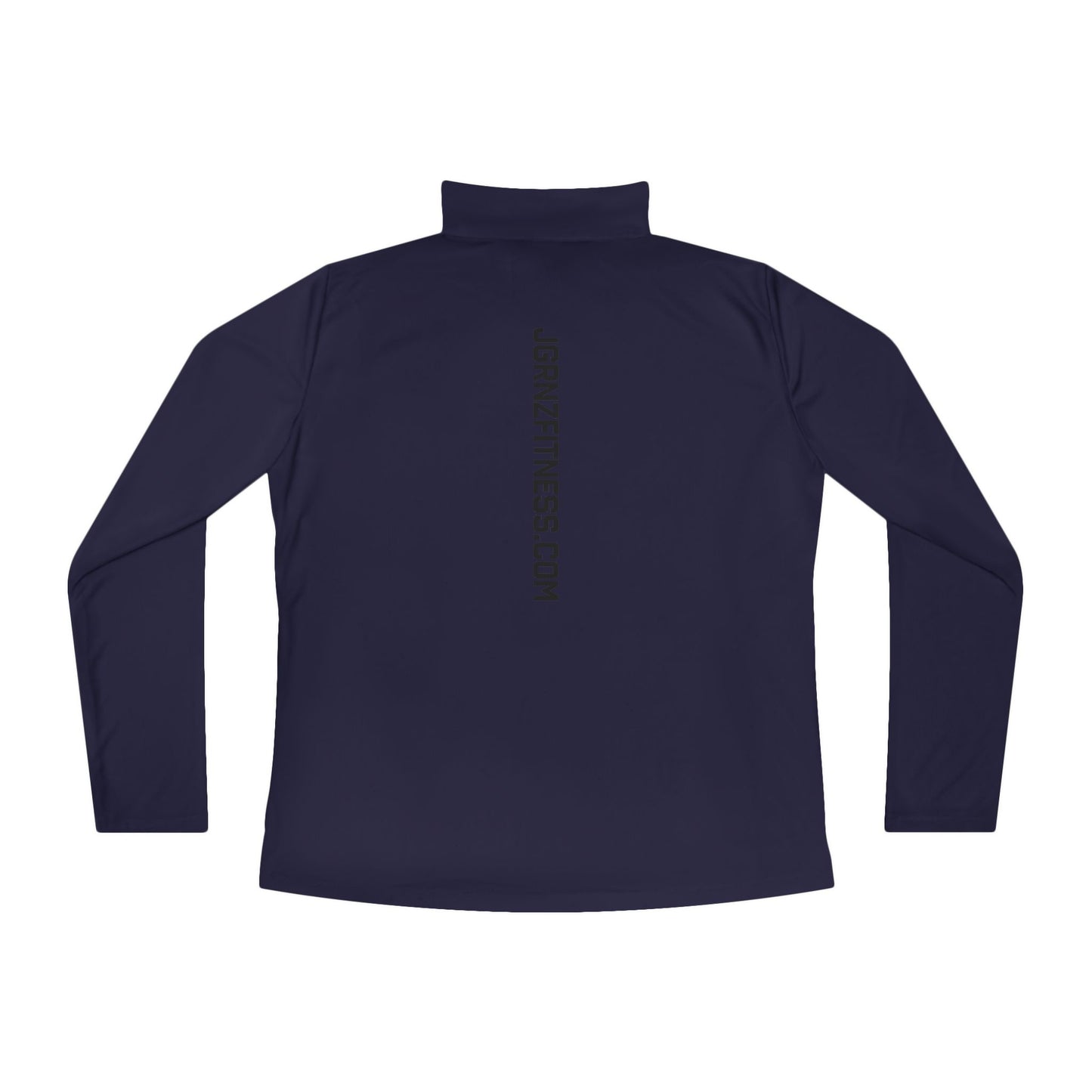 Ladies’ Quarter-Zip Pullover - FB - JGRNZ Fitness