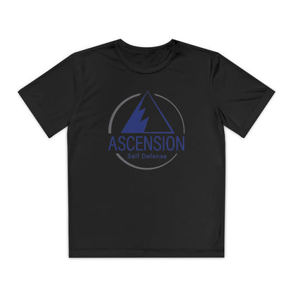 Youth Moisture-Wicking Performance Tee - ASCENSION SELF DEFENSE - Defensive Edge Martial Arts