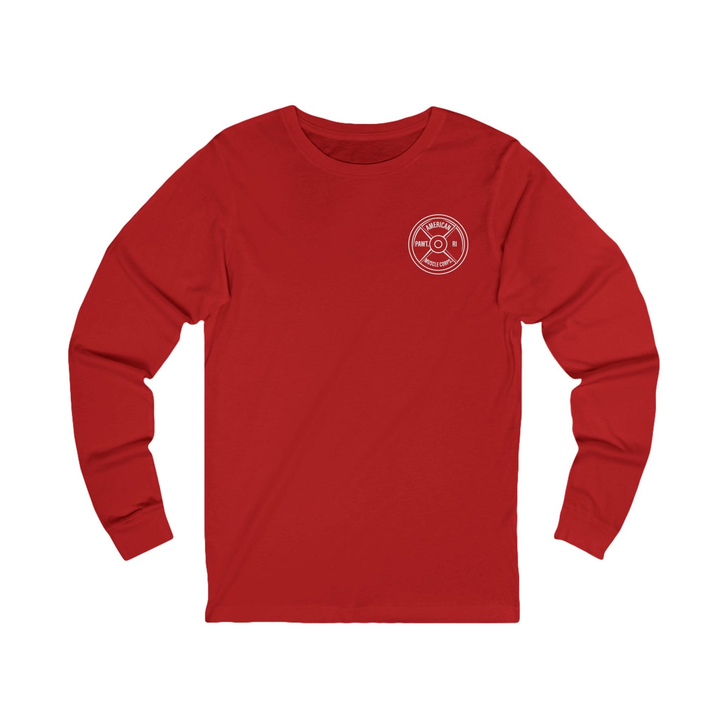 Long Sleeve Cotton Shirt - AMC Strong - American Muscle Corps   