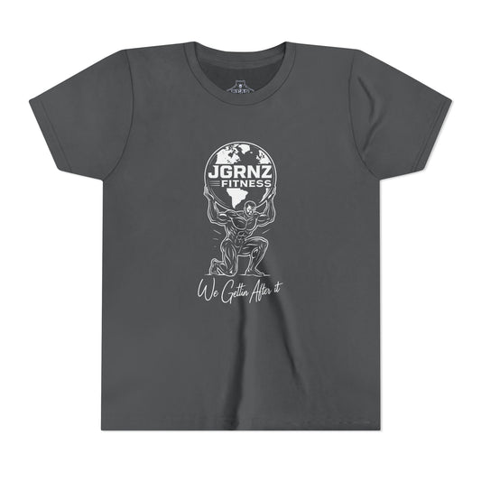 Youth Airlume Cotton Athletic  Tee - JGRNZ FITNESS