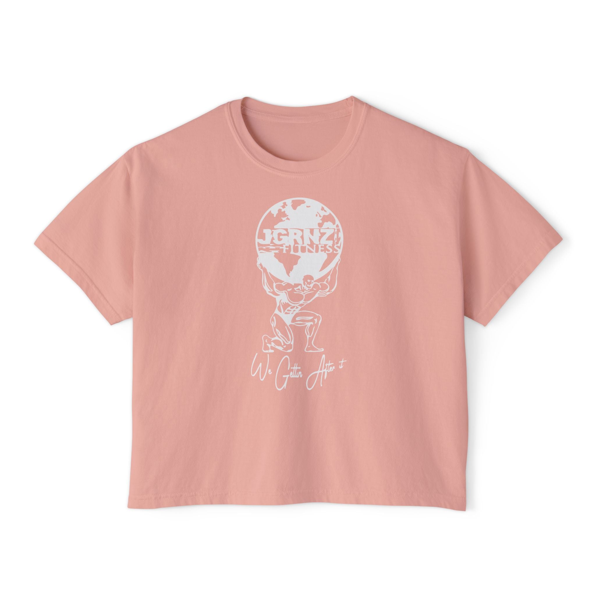 Women’s Oversized Boxy Tee - JGRNZ Fitness