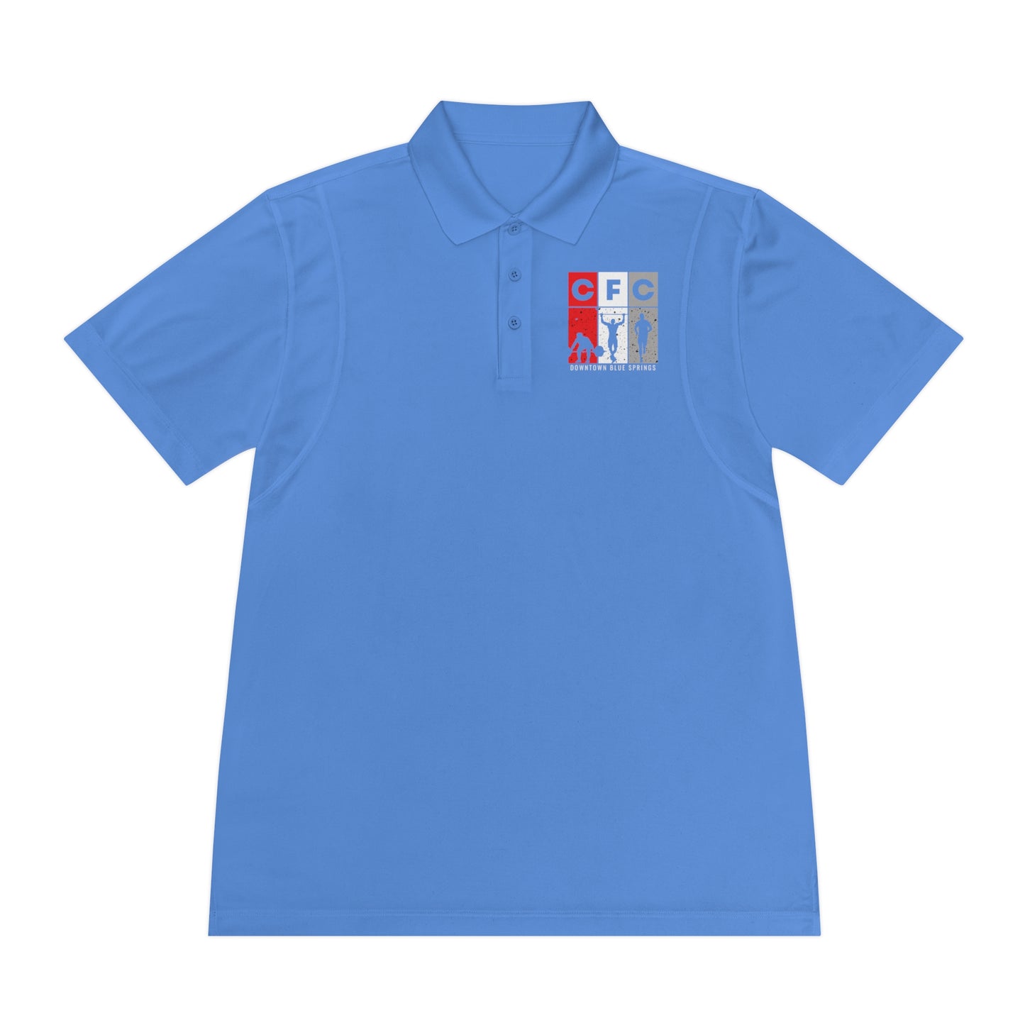 Men's Performance Polo Shirt - Moisture Wicking - CF Cerberus