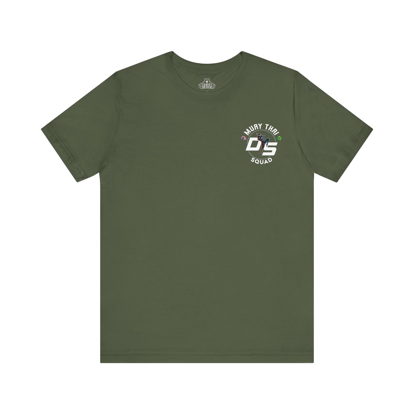 Airlume Cotton Athletic Tee - DS Muay Thai Squad