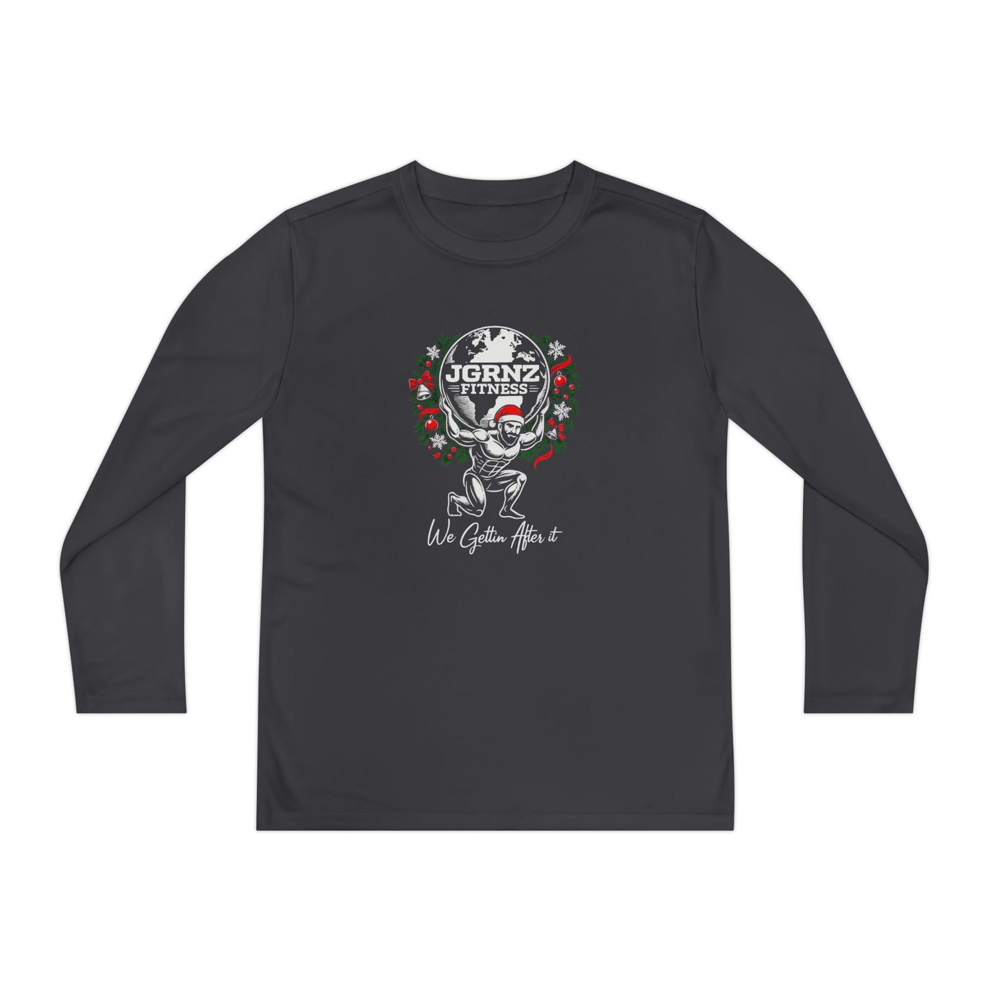 Youth Performance Long Sleeves - Christmas- JGRNZ FITNESS
