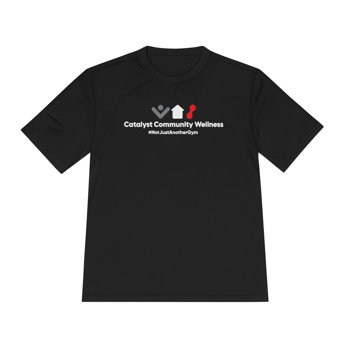 Moisture-Wicking Performance Tee - Notjustanothergym-Catalyst Community Wellness