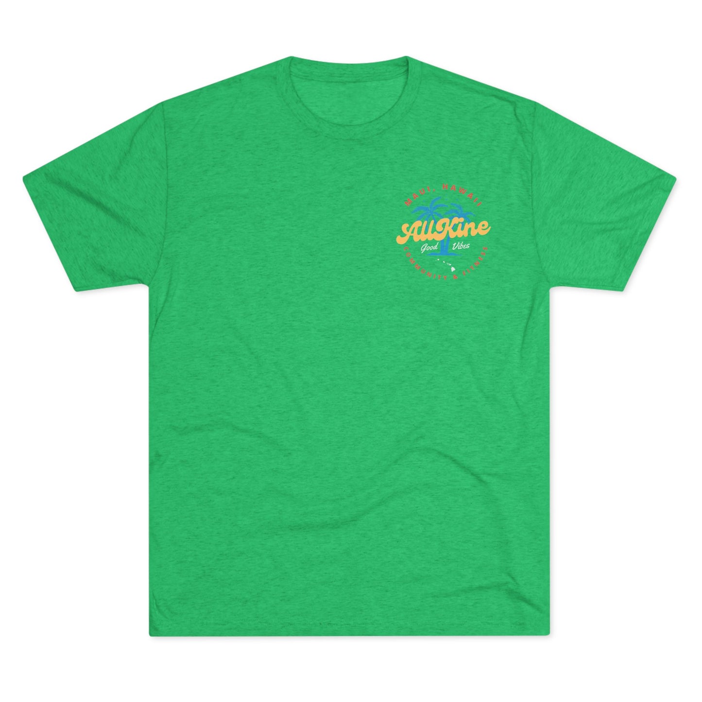 Next Level – Unisex 50/25/25 Tri blend Crew Tee - Paradise- All Kine