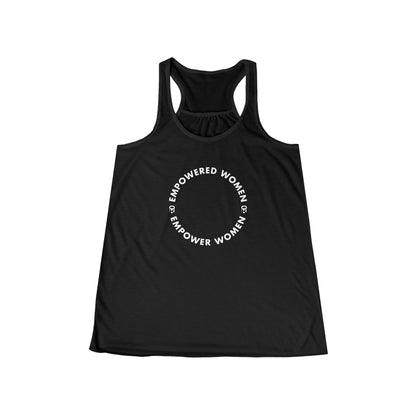 Ladies Flowy Racerback Tank - Empowered - K Fit Body
