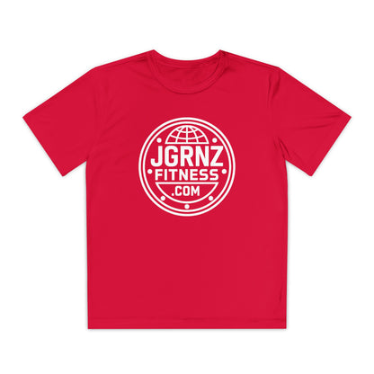Youth Moisture-Wicking Performance Tee - Plate - JGRNZ FITNESS