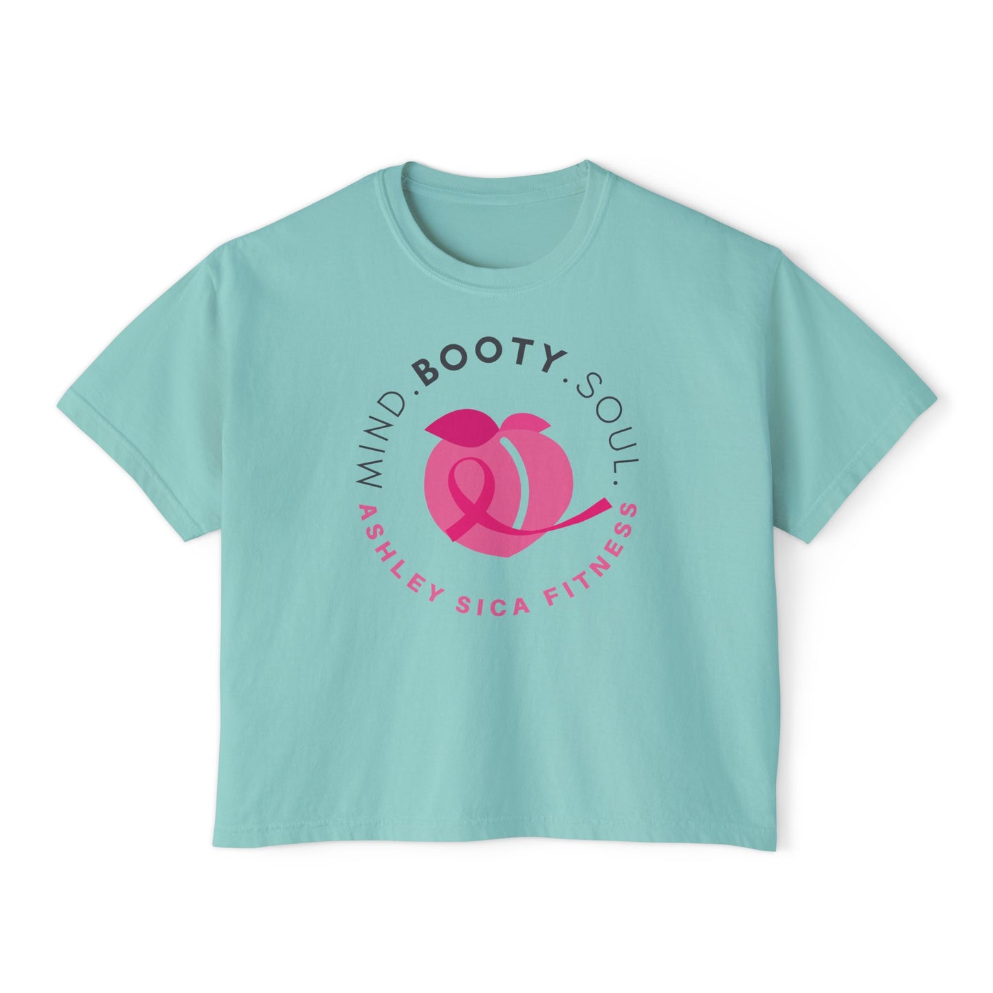 Women’s Oversized Boxy Tee - ASF - Ashley Sica Fitness