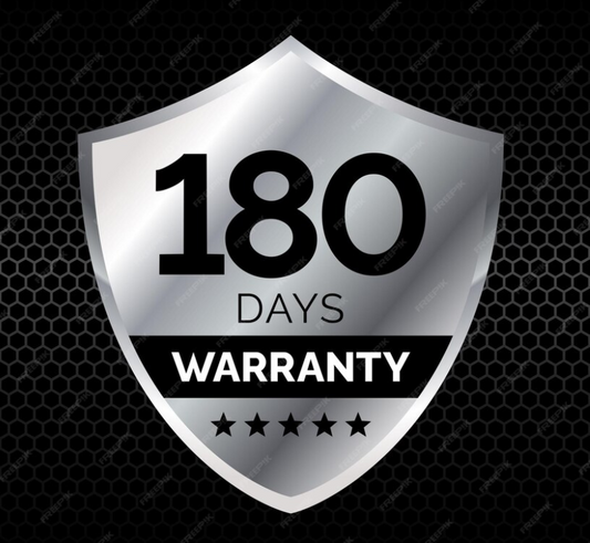 180 Day Warranty