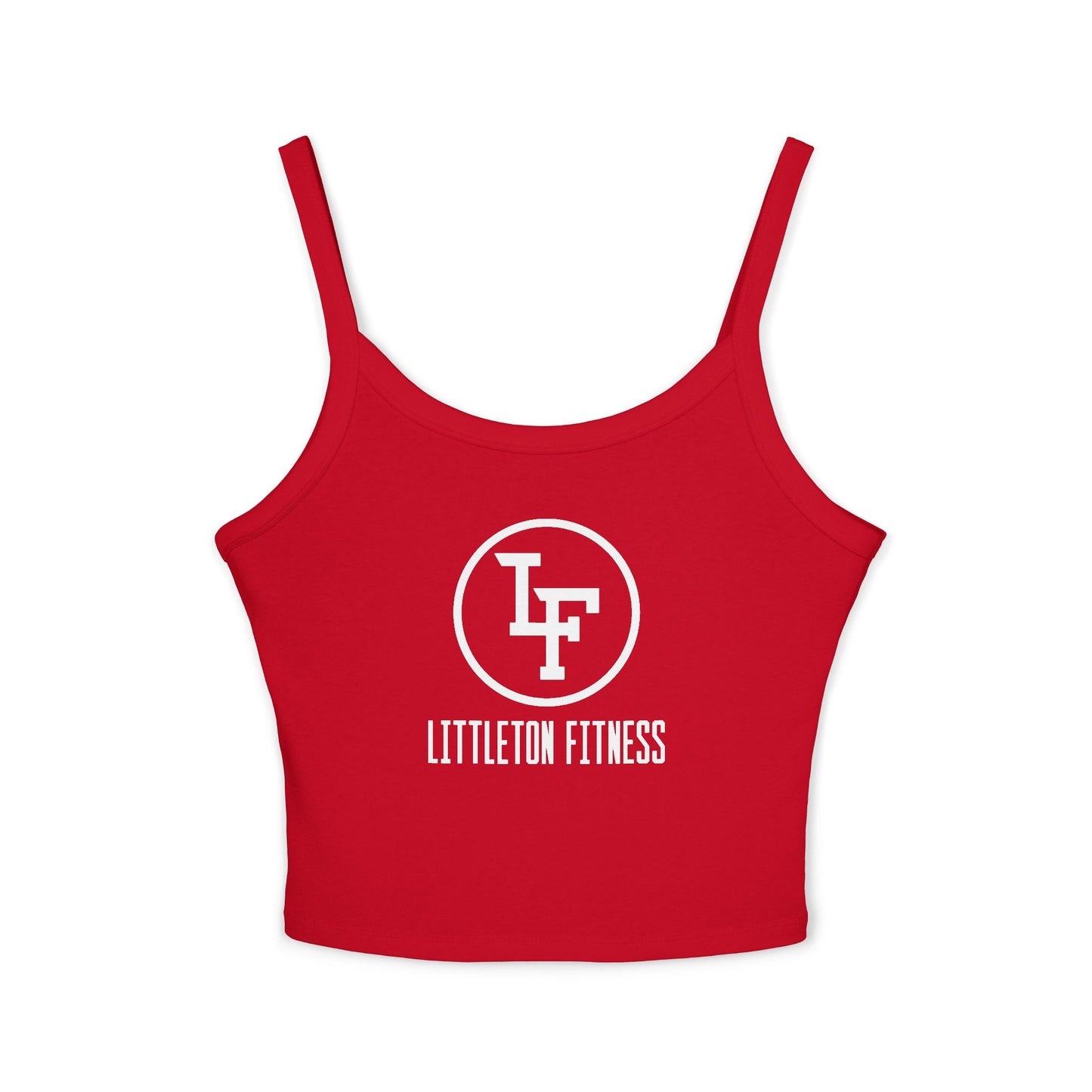 Women’s 52/48 Cotton/Poly Spaghetti Strap Tank - Littleton Fitness