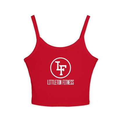 Women’s 52/48 Cotton/Poly Spaghetti Strap Tank - Littleton Fitness