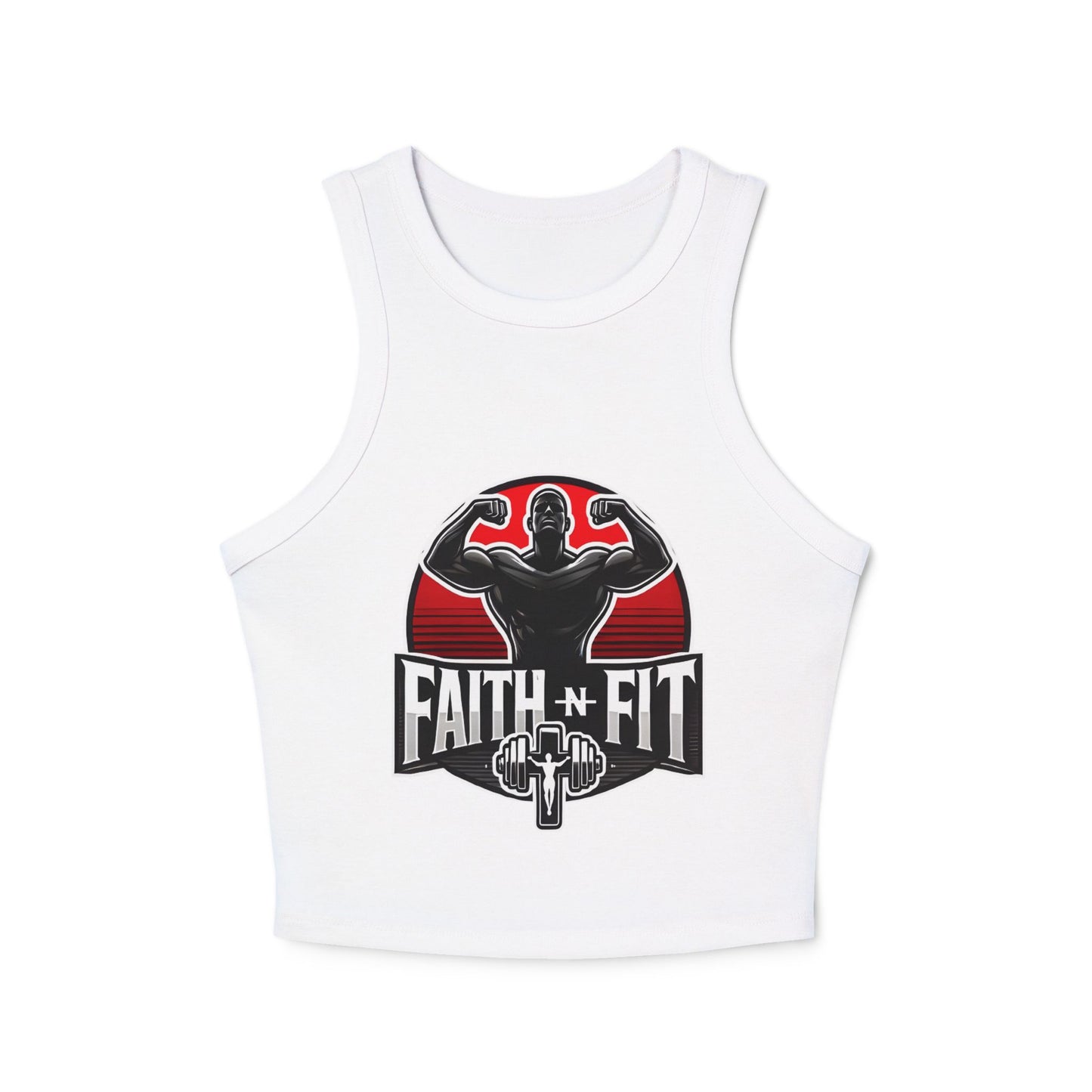 Ladies Ribbed Tank -3rd-Faith N Fit