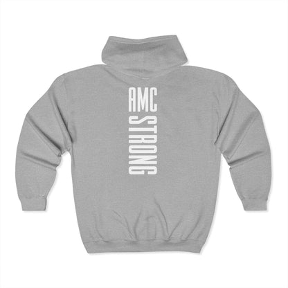 Classic Zip-Up Hoodie - AMC Strong - American Muscle Corps