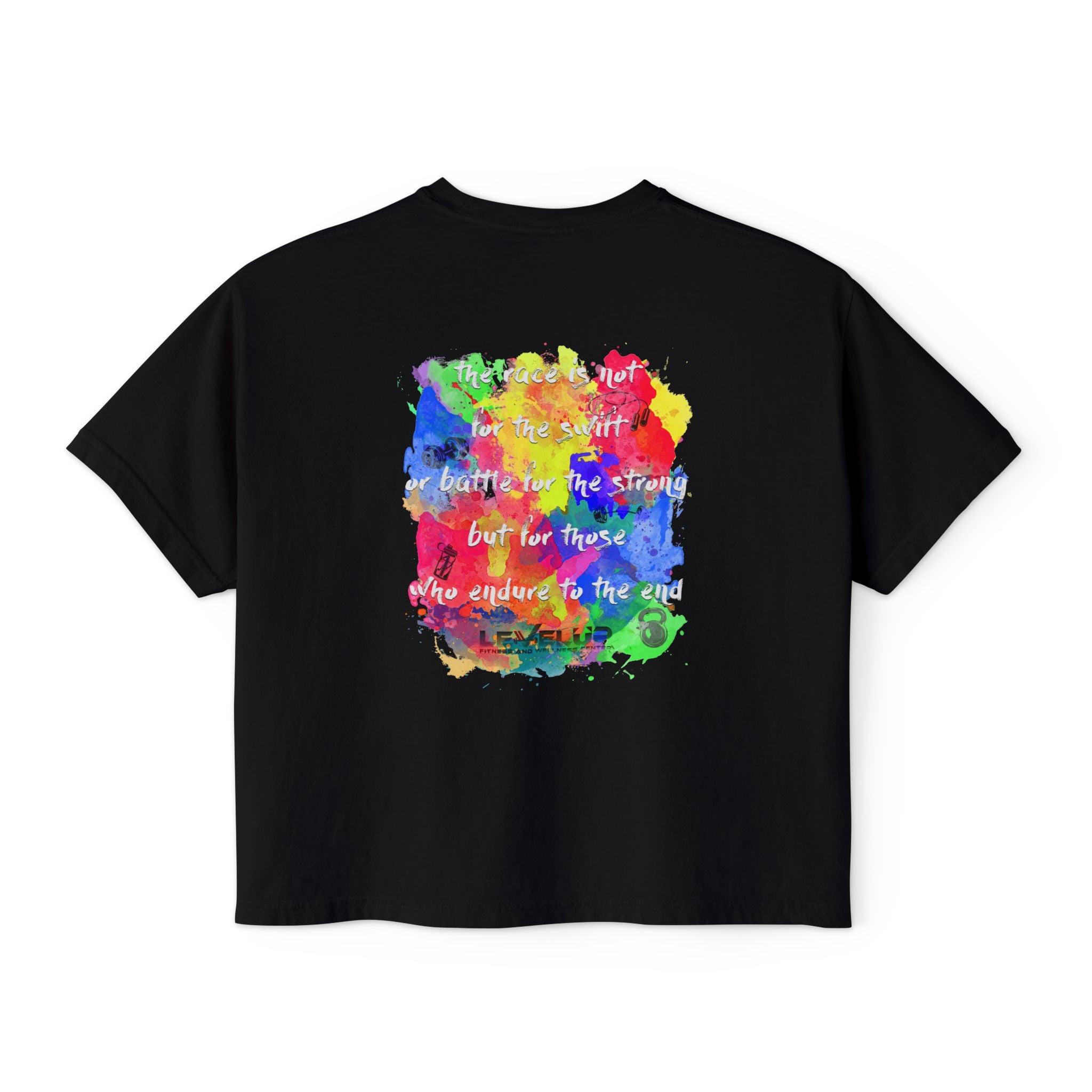 Women’s Oversized Boxy Tee - Viva - Level Up Fitness