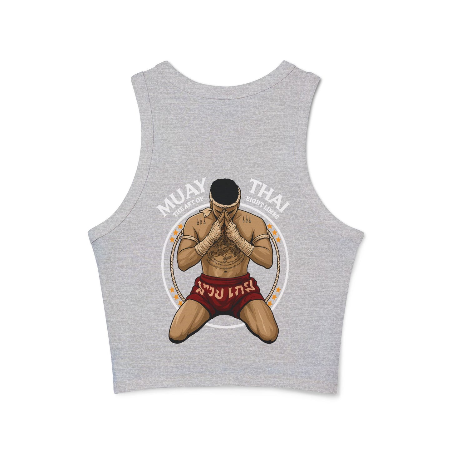Ladies Ribbed Tank - 8 limbs - DS Muay Thai Squad