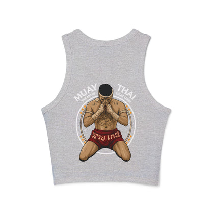 Ladies Ribbed Tank - 8 limbs - DS Muay Thai Squad