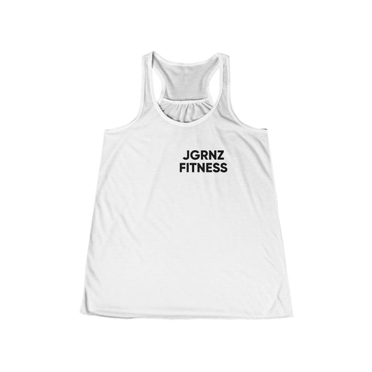 Ladies Flowy Racerback Tank - Steel Atlas - JGRNZ Fitness