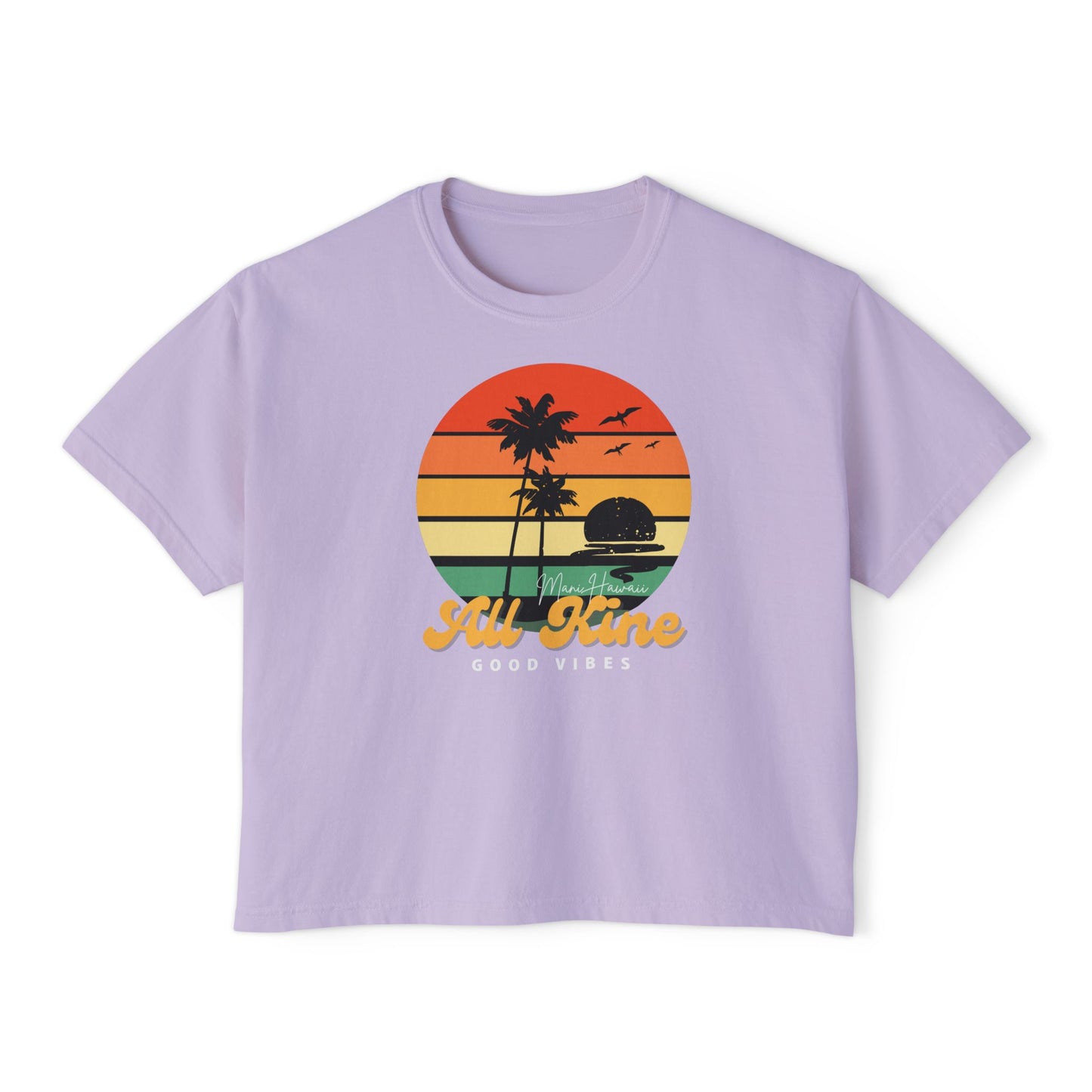 Women’s Oversized Boxy Tee - All Kine