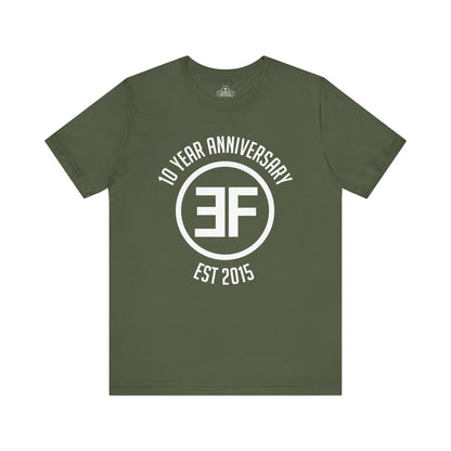 Airlume Cotton Athletic Tee - 10Y Anniversary Limited Edition - Easton Fitness