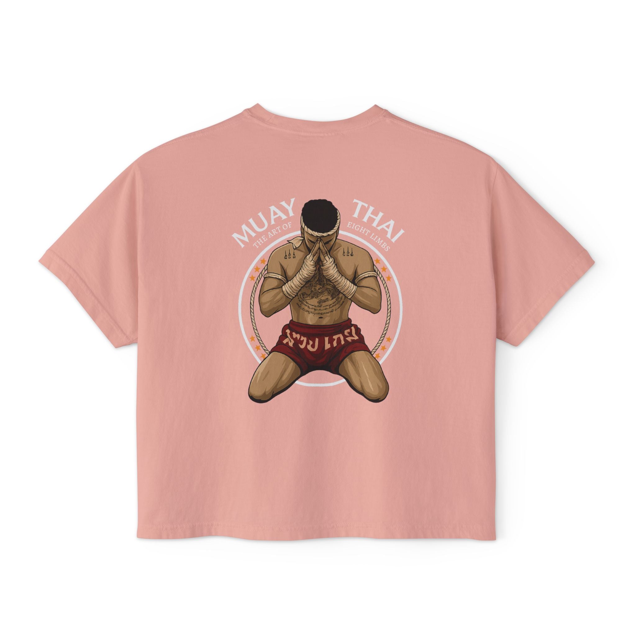 Women’s Oversized Boxy Tee - 8 limbs - DS Muay Thai Squad