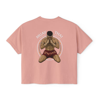 Women’s Oversized Boxy Tee - 8 limbs - DS Muay Thai Squad