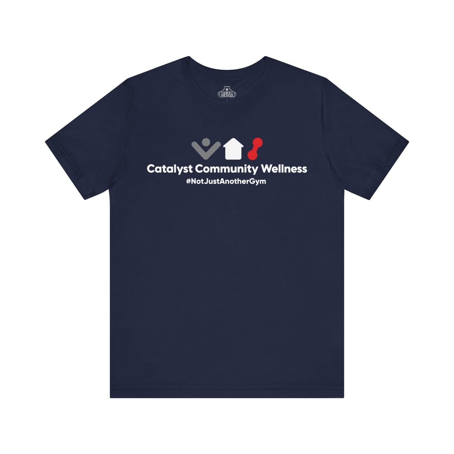 Airlume Cotton Athletic Tee - Notjustanothergym-Catalyst Community Wellness