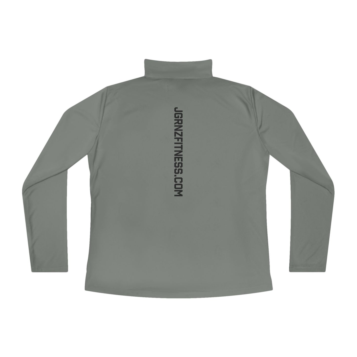 Ladies’ Quarter-Zip Pullover - FB - JGRNZ Fitness